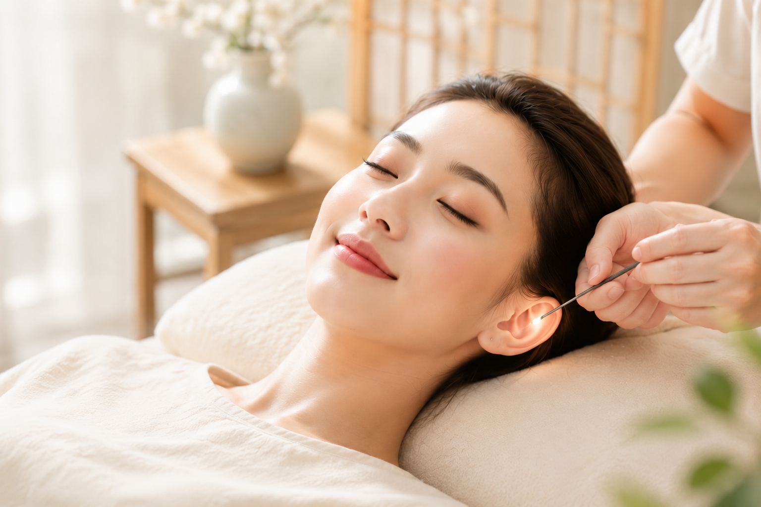 Angie Earspa professional ear cleaning and wellness spa treatment