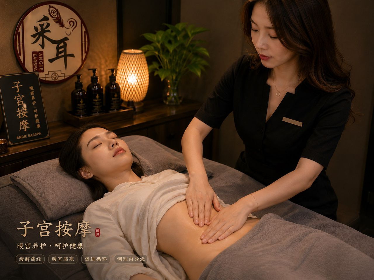 Angie Earspa uterus wellness care treatment